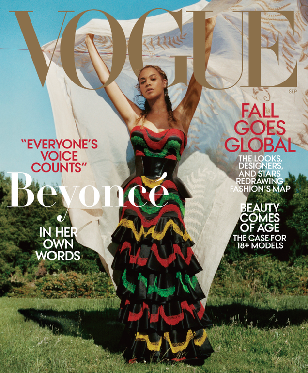 Illustration for article titled She Ain't Sorry: Beyoncé Gets Revealing and Reflective for Vogue's September Issue